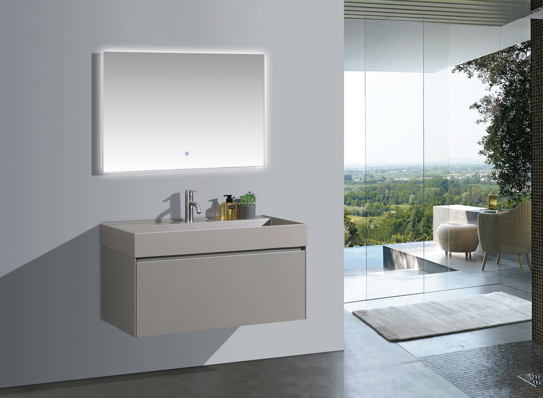 40" Vanity with Artificial Stone Counter Top