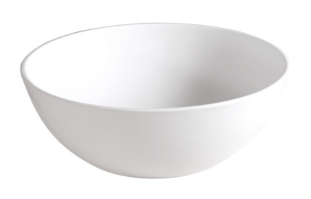 Artificial Stone Vessel Sink Round White