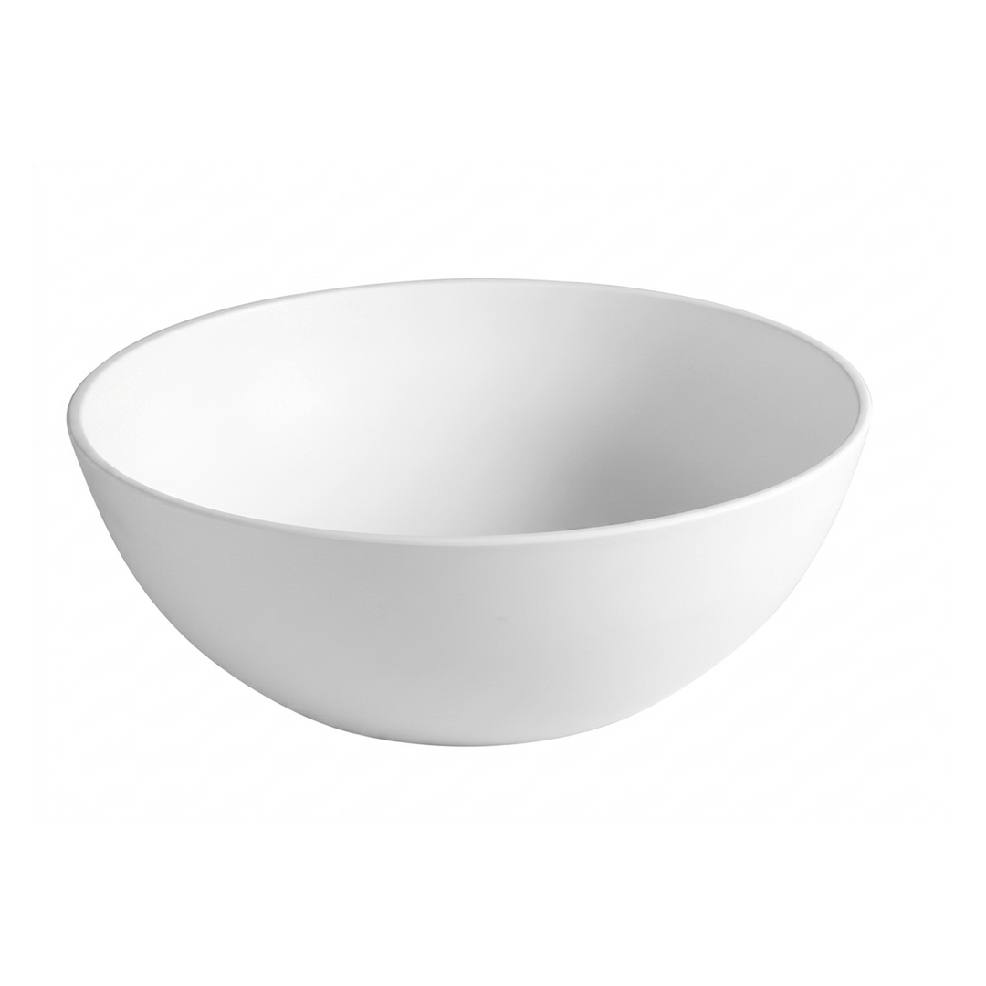 Artificial Stone Vessel Sink Round White