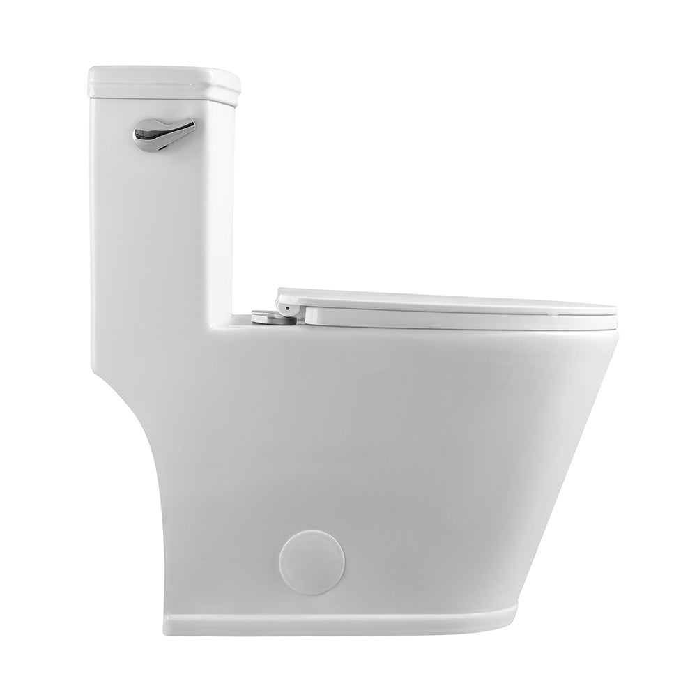 AQUAMAX One Piece Toilet with Side Flush
