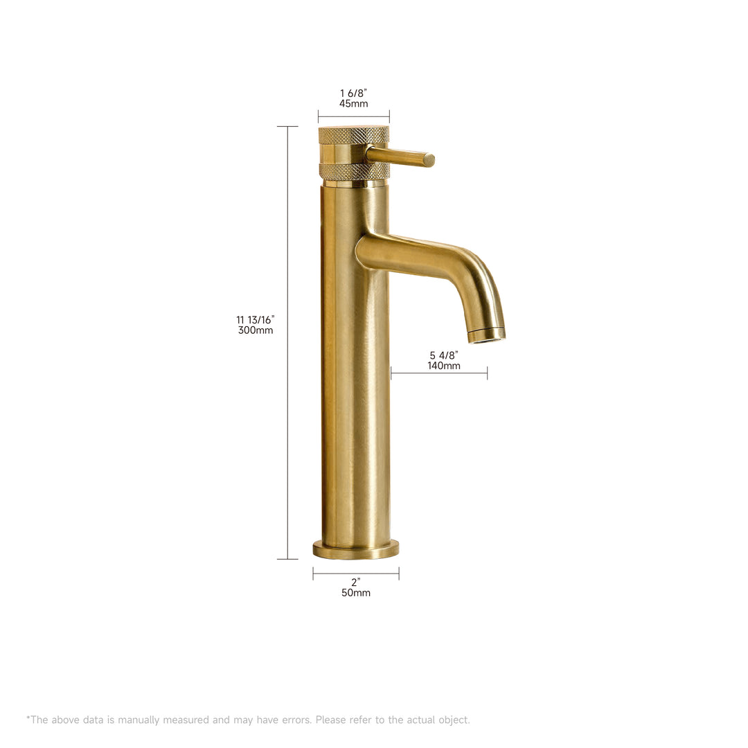 11.8" Single Handle Vessel Faucet