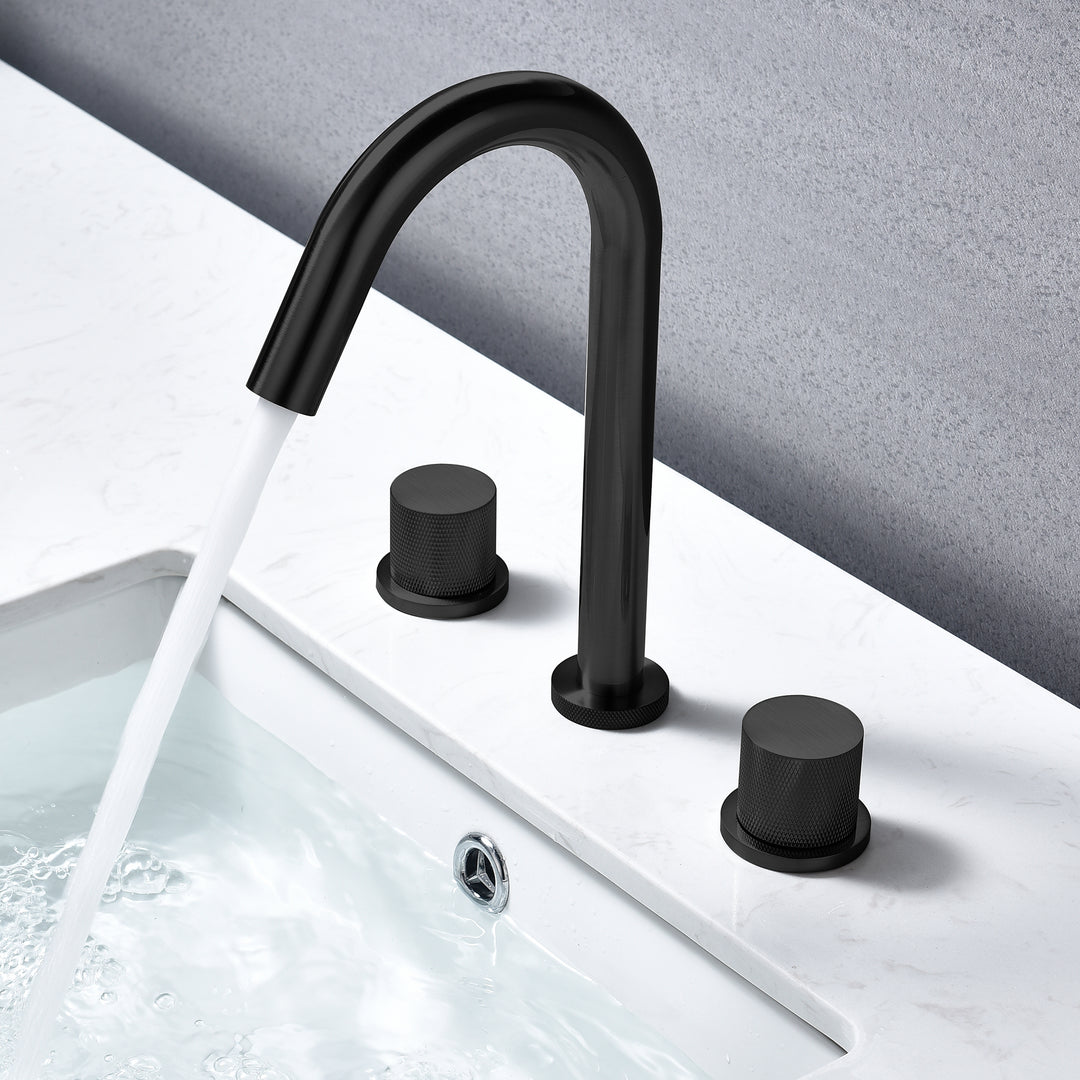 Gooseneck 3 Hole Lavatory Faucet