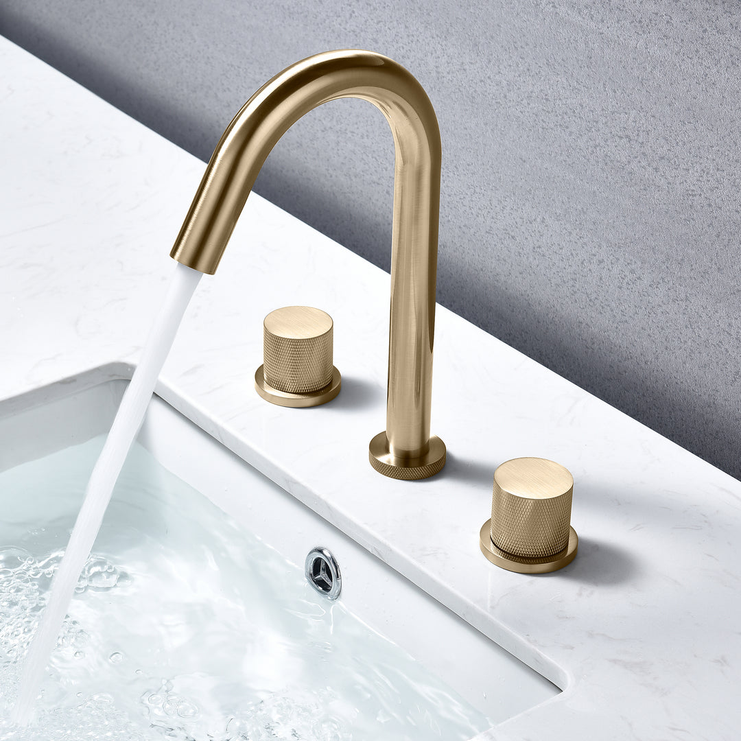 Gooseneck 3 Hole Lavatory Faucet