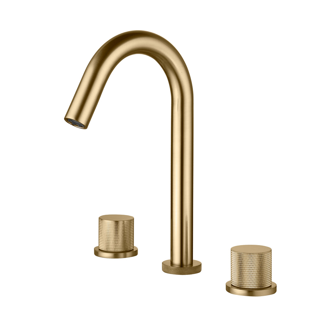 Gooseneck 3 Hole Lavatory Faucet