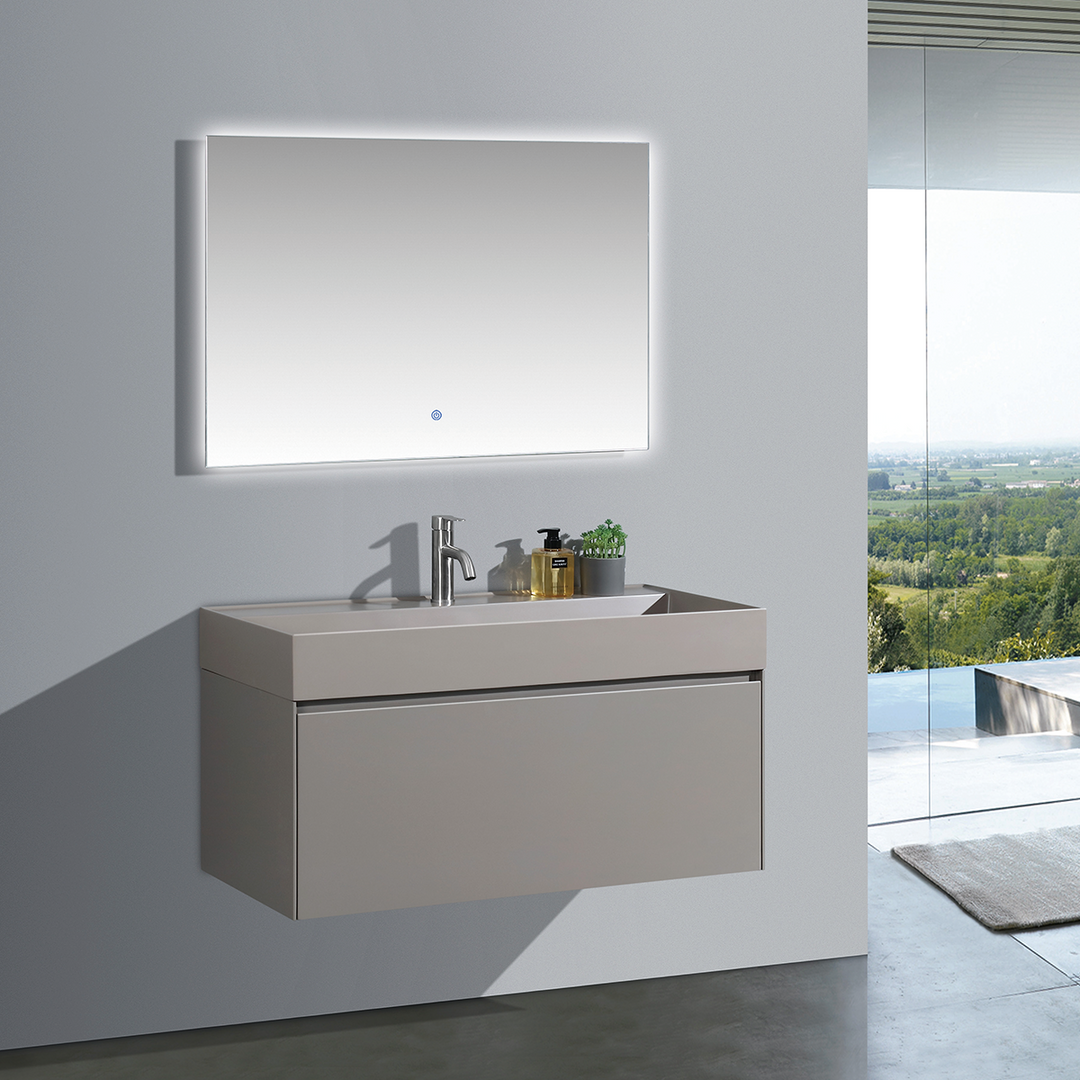 40" Vanity with Artificial Stone Counter Top