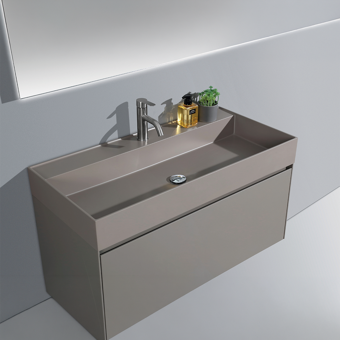 40" Vanity with Artificial Stone Counter Top
