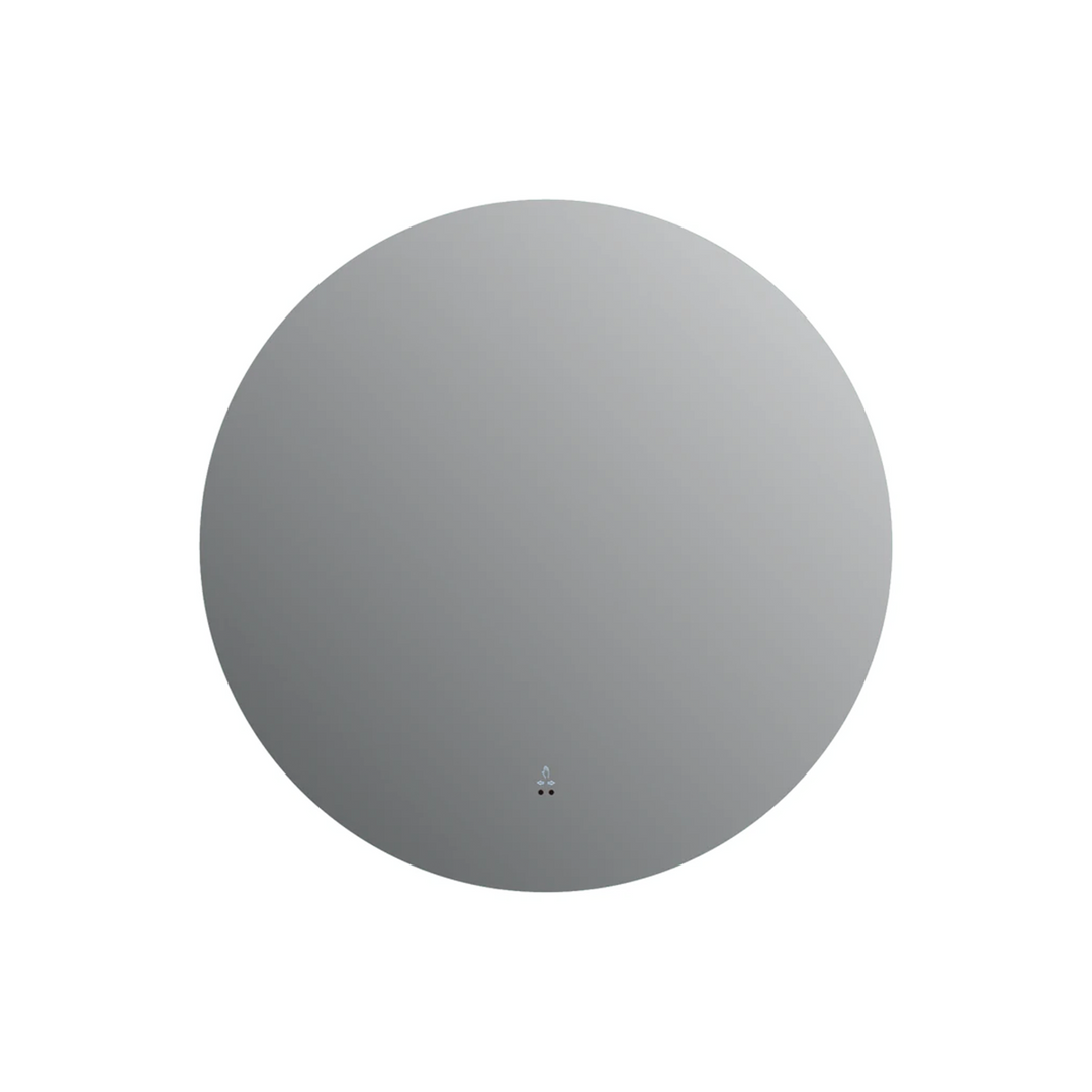 3 Color Round LED Mirror with Back Light 28"