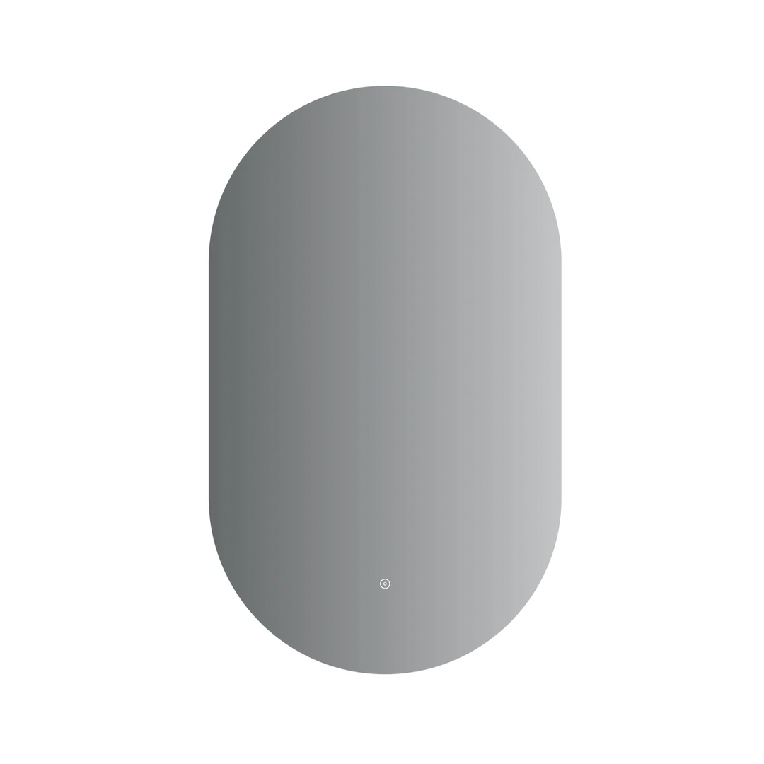 3 Color Oval LED Mirror with Back Light  24" * 40"