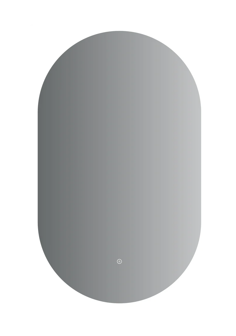 3 Color Oval LED Mirror with Back Light  24" * 40"